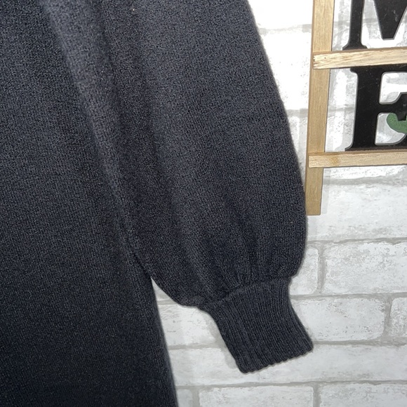 J.crew Black turtleneck sweater dress size Small - Picture 5 of 13